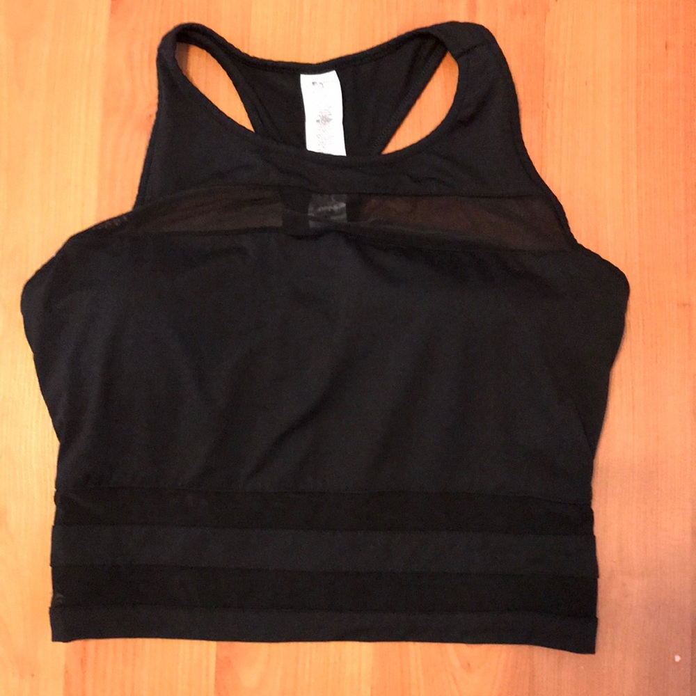 Fabletics crop top/sports bra medium